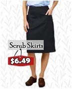 scrub skirts